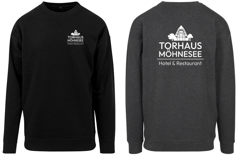 Torhaus Sweatshirt Unisex inkl. beidseitigem Druck