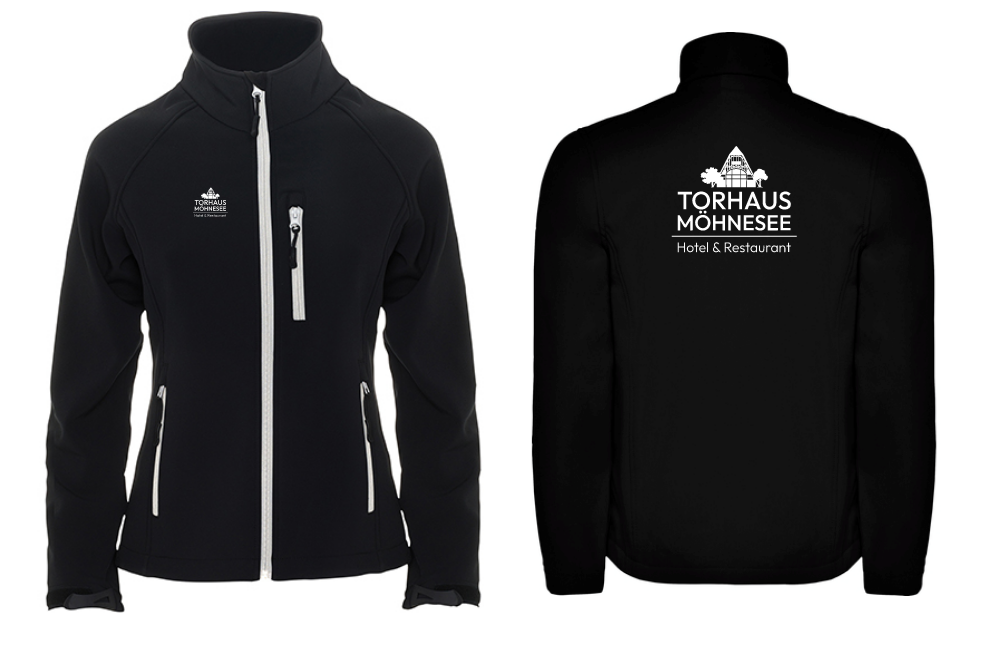 Torhaus Softshelljacke Frau inkl. Druck