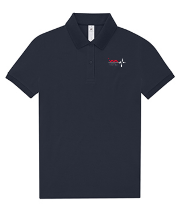 INM Poloshirt Herren Navy inkl. Druck